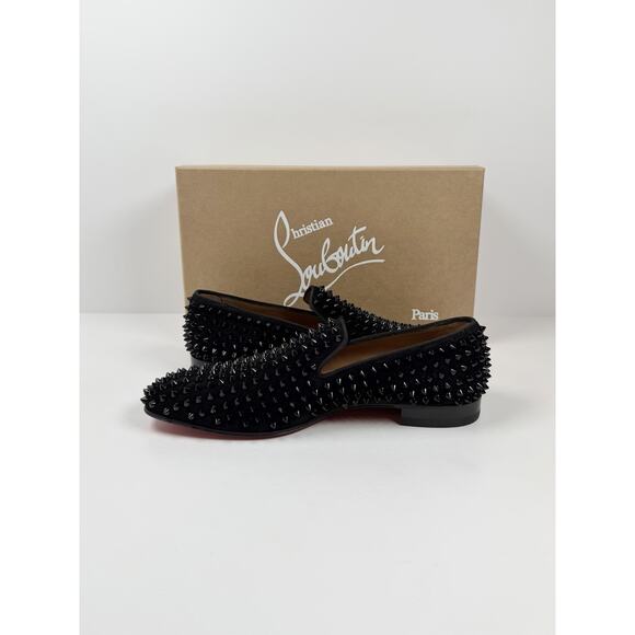 Size 7.5 - Christian Louboutin Dandelion Spikes Loafers NEW main image 5